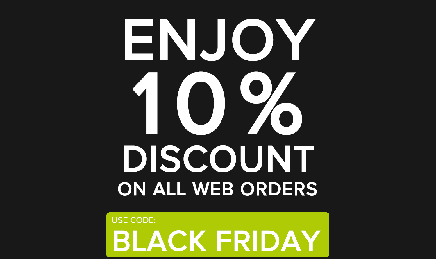 BLACK FRIDAY